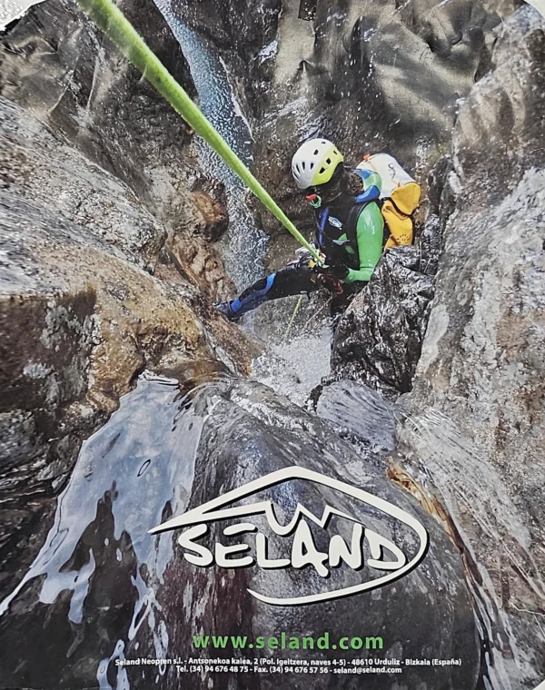 Seland makes the best canyoning wetsuits on the market.