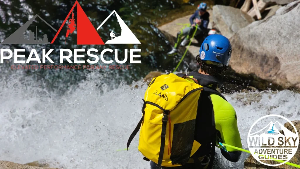 Wild Sky Guides and Peak Rescue Have Teamed Up to Promote Safer PNW Canyoning.