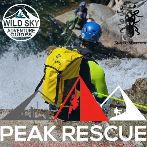 Wild Sky Adventure Guides and Peak Rescue are teaming up to build a comprehensive Canyoning Search And Rescue Curriculum For The PNW.
