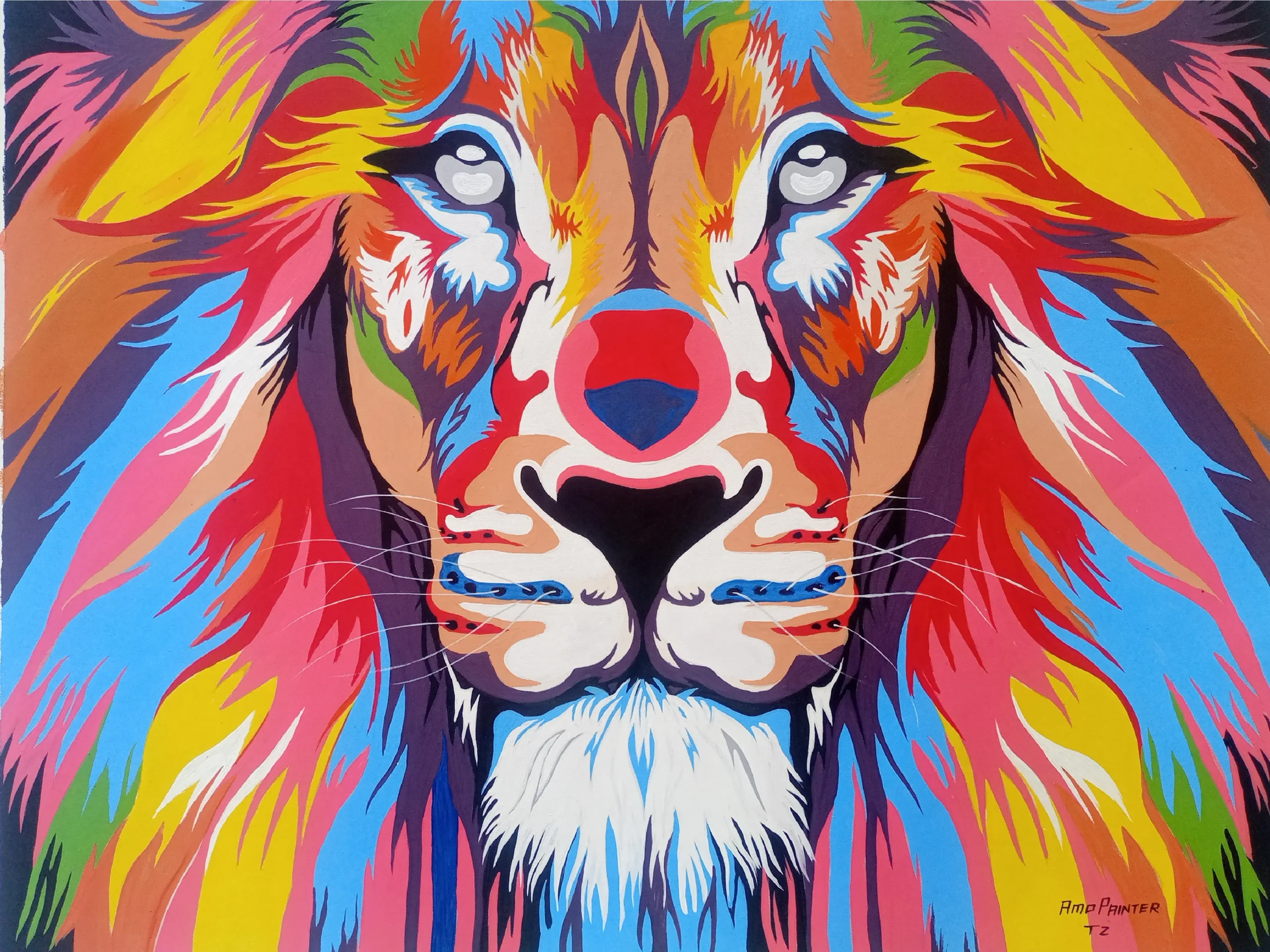 Common Ground Stickers: Lion