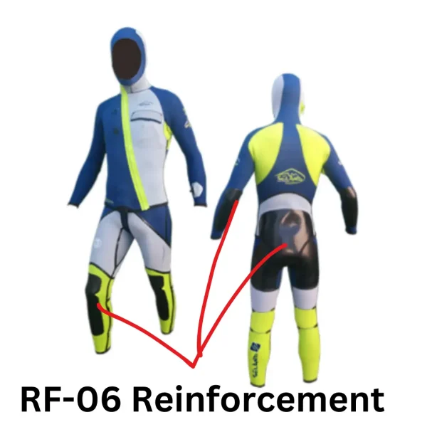 RF06 makes seland wetsuits durable and flexible.